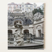 fontein met Neptunstandbeeld in Praag Planner (Achterkant)