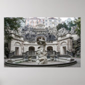 fontein met Neptunstandbeeld in Praag Poster (Voorkant)