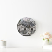 fontein met Neptunstandbeeld in Praag Ronde Klok (Huis)