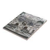 fontein met Neptunstandbeeld in Praag Tegeltje (Zijkant)