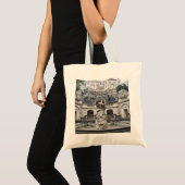 fontein met Neptunstandbeeld in Praag Tote Bag (Voorkant (product))