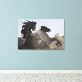 Fontein, Monument des Girondins, Bordeaux, Canvas Afdruk (Insitu (Houten vloer))