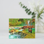 fontein of Youth Briefkaart (Staand voorkant)