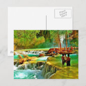 fontein of Youth Briefkaart (Voorkant / Achterkant)