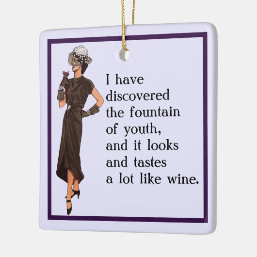 fontein of Youth Keramisch Ornament (Links)