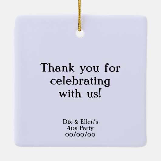 fontein of Youth Keramisch Ornament (Achterkant)