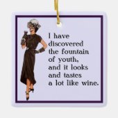 fontein of Youth Keramisch Ornament (Voorkant)