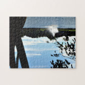 Fontein op de puzzelvijver legpuzzel (Horizontaal)
