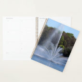 Fontein op een meer planner (Display)