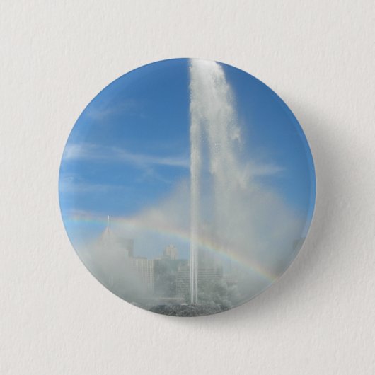 fontein op het punt ronde button 5,7 cm (Voorkant)