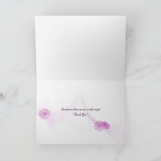 fontein pen met daisies bedankt (Binnen)