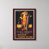  fontein Pen reclame Canvas Afdruk (Voorkant)