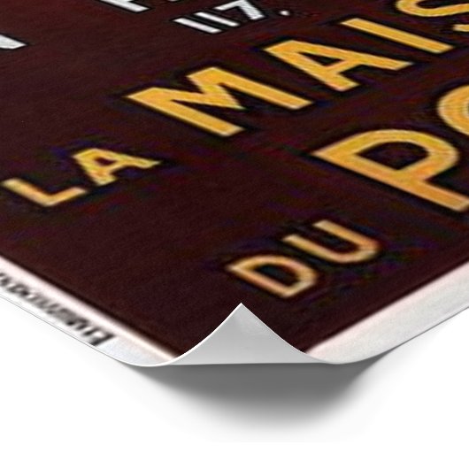  fontein Pen reclame Poster (Hoek)