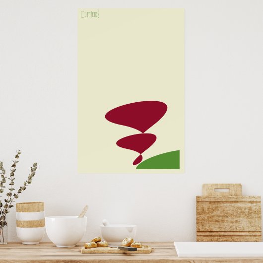 fontein poster (Keuken)