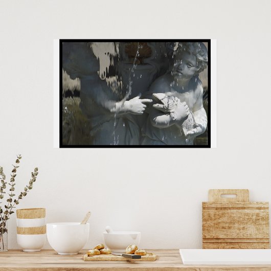 fontein poster (Keuken)