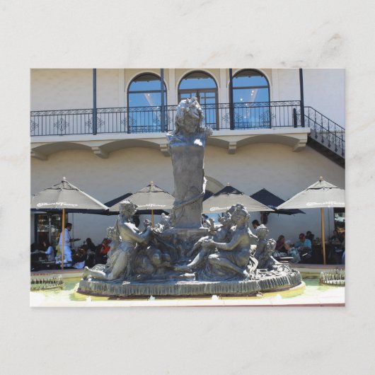 Fontein van Bacchus Briefkaart (Voorkant)