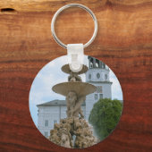 Fontein van de Residentie van Salzburg Sleutelhanger (Voorkant)