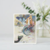 Fontein van goud door Warwick Goble Briefkaart (Staand voorkant)