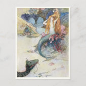 Fontein van goud door Warwick Goble Briefkaart (Voorkant)