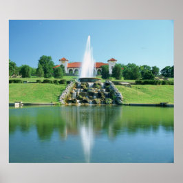 FONTEIN VAN HET BOSPARK POSTER