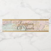 Fontein van Jeugd Oude Wereld Waterfles Labels Waterfles Etiket (Enkel label)