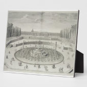 Fontein van Latone te Versailles, 1714, uit 'Les' Fotoplaat (Zijkant)