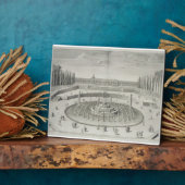 Fontein van Latone te Versailles, 1714, uit 'Les' Fotoplaat (Zijkant)