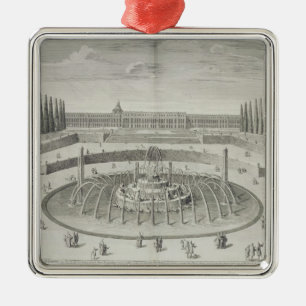 Fontein van Latone te Versailles, 1714, uit 'Les' Metalen Ornament