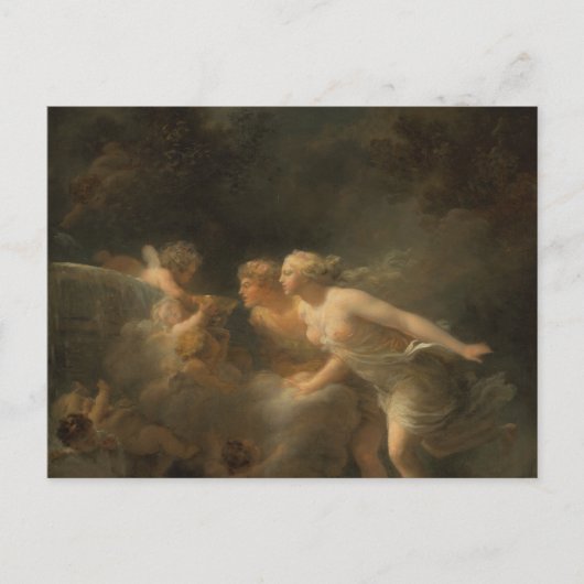 Fontein Van Liefde, Bekend schilderij Briefkaart (Voorkant)