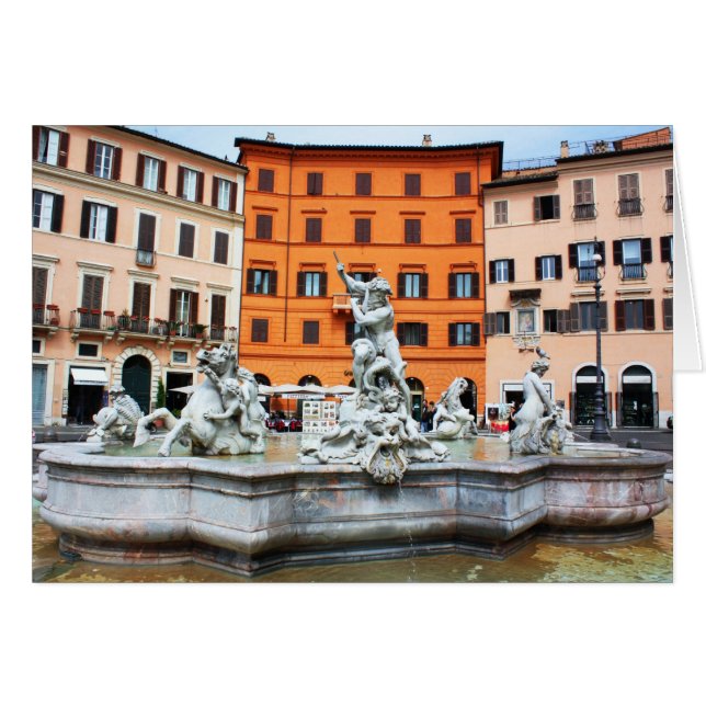 fontein van Neptune (Voorkant Horizontaal)