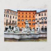 fontein van Neptune Briefkaart (Voorkant)
