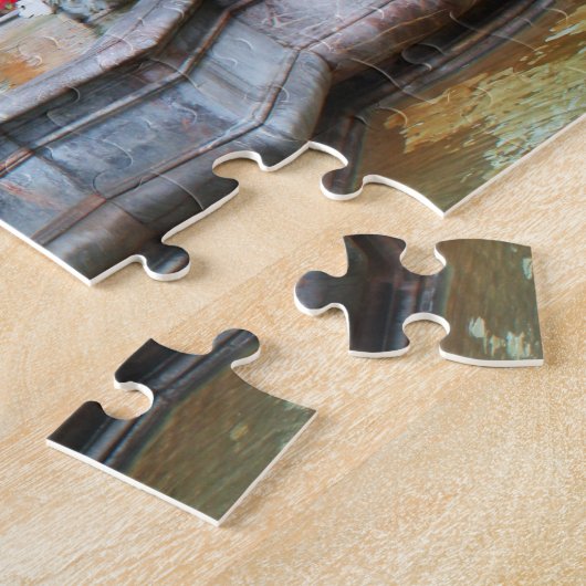 fontein van Neptune Legpuzzel (Zijkant)