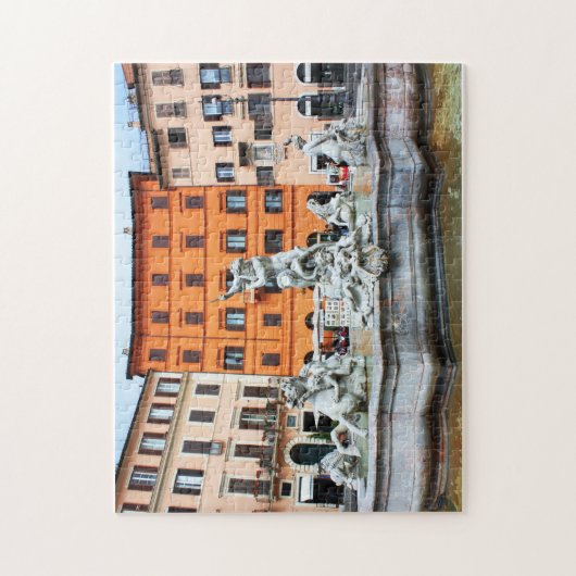 fontein van Neptune Legpuzzel (Verticaal)