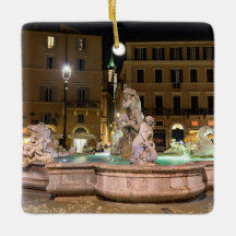 Fontein van Neptunus op het Piazza Navona - Rome