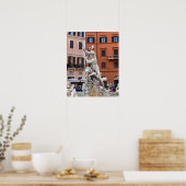 Fontein van Neptunus op het Piazza Navona - Rome Poster (Keuken)