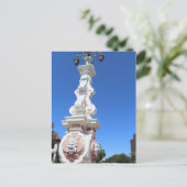 Fontein van Sevilla Licht Briefkaart (Staand voorkant)