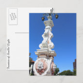 Fontein van Sevilla Licht Briefkaart (Voorkant / Achterkant)
