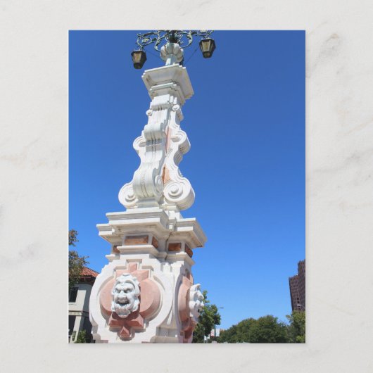 Fontein van Sevilla Licht Briefkaart (Voorkant)