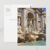 Fontein van Trevi Briefkaart (Voorkant / Achterkant)