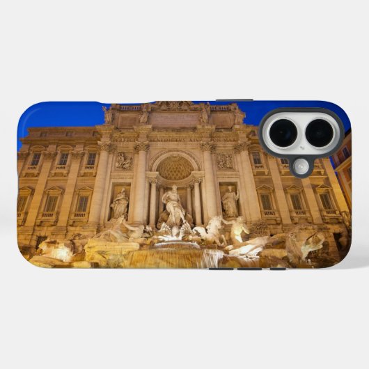 Fontein van Trevi Case-Mate iPhone Case (Achterkant (horizontaal))