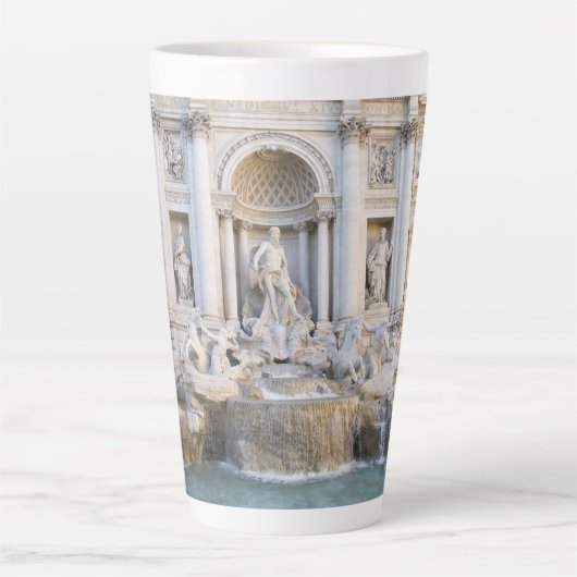 Fontein van Trevi Latte Mok (Voorkant)