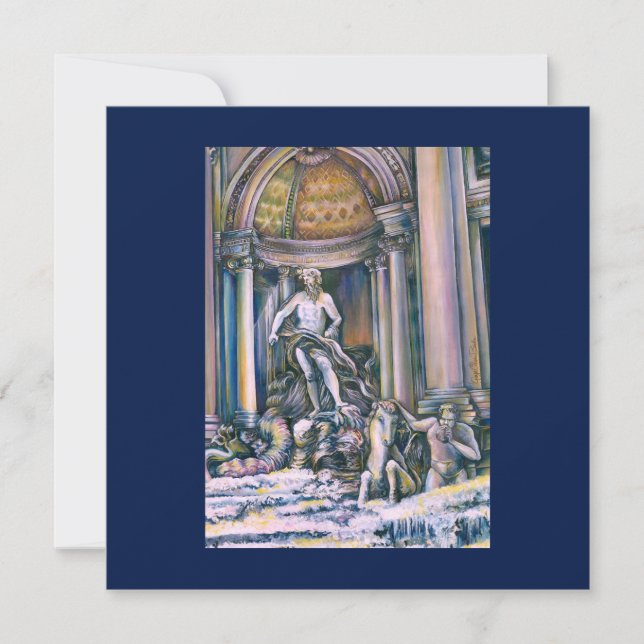 Fontein van Trevi, Rome, Italië (Voorkant)