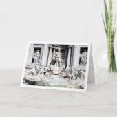 Fontein van Trevi, Rome, Italië Kaart (Voorkant)