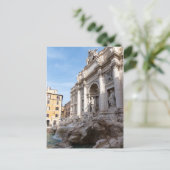 Fontein van Trevi 's ochtends vroeg - Rome, Italië Briefkaart (Staand voorkant)