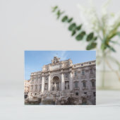 Fontein van Trevi 's ochtends vroeg - Rome, Italië Briefkaart (Staand voorkant)