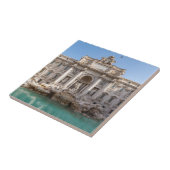 Fontein van Trevi 's ochtends vroeg - Rome, Italië Tegeltje (Zijkant)
