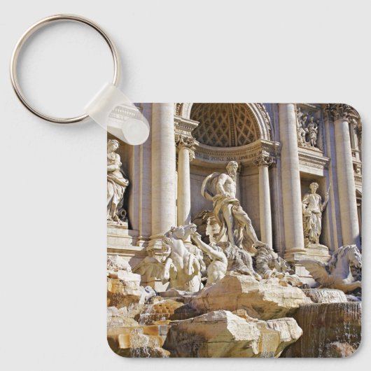 Fontein van Trevi Sleutelhanger (Voorkant)