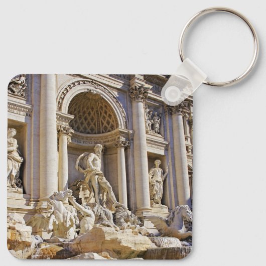 Fontein van Trevi Sleutelhanger (Achterkant)