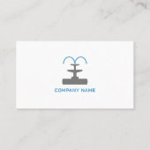 fontein visitekaartje (Achterkant)