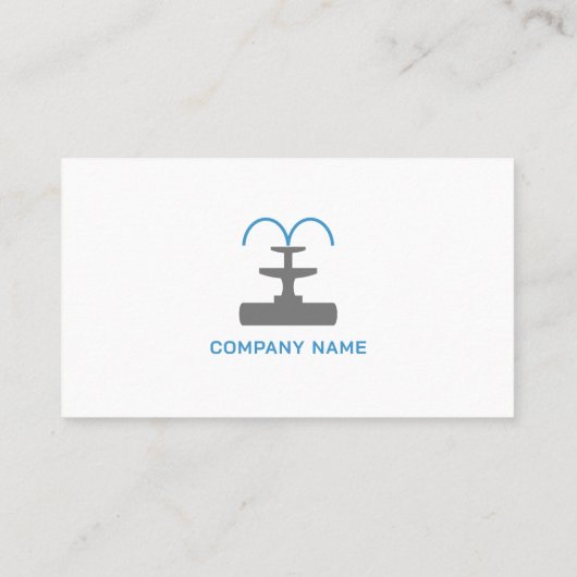 fontein visitekaartje (Achterkant)